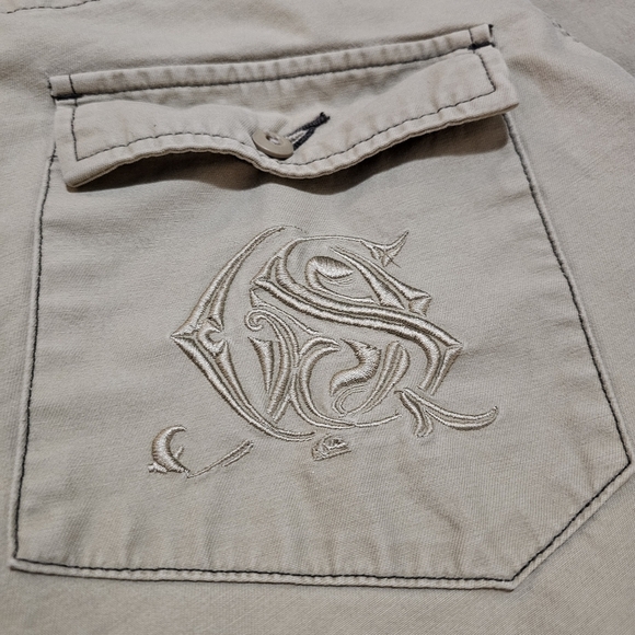 Y2k Quiksilver Tan Pants - Picture 3 of 9